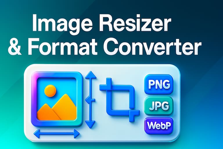image resizer and format converter